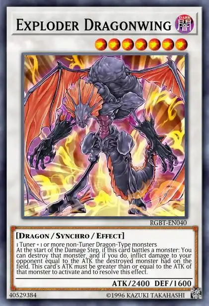 Edison Rulings for Exploder Dragonwing